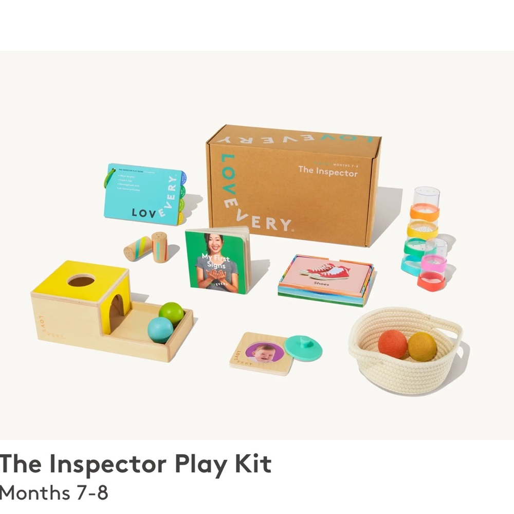 The Inspector Play Kit Lovery 7-8 month